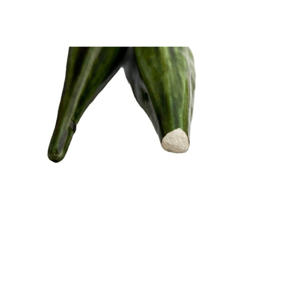 Vintage Ceramic Turnip Tomato & Green Okra Vegetable Kitchen Home Decor - Picture 3 of 7